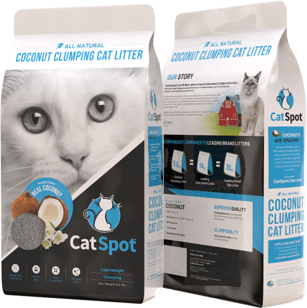 CatSpot litter Allnatural, organic, biodegradable coconut litter