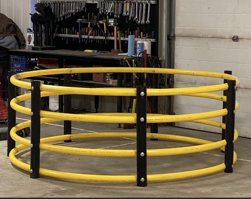 Bale Feeder Horse Safe Plastic Feeder Cattlemens Corner