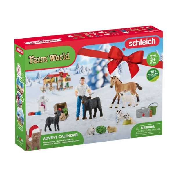 Advent Calendar FarmWorld Schleich Toys 98643 Cattlemens Corner
