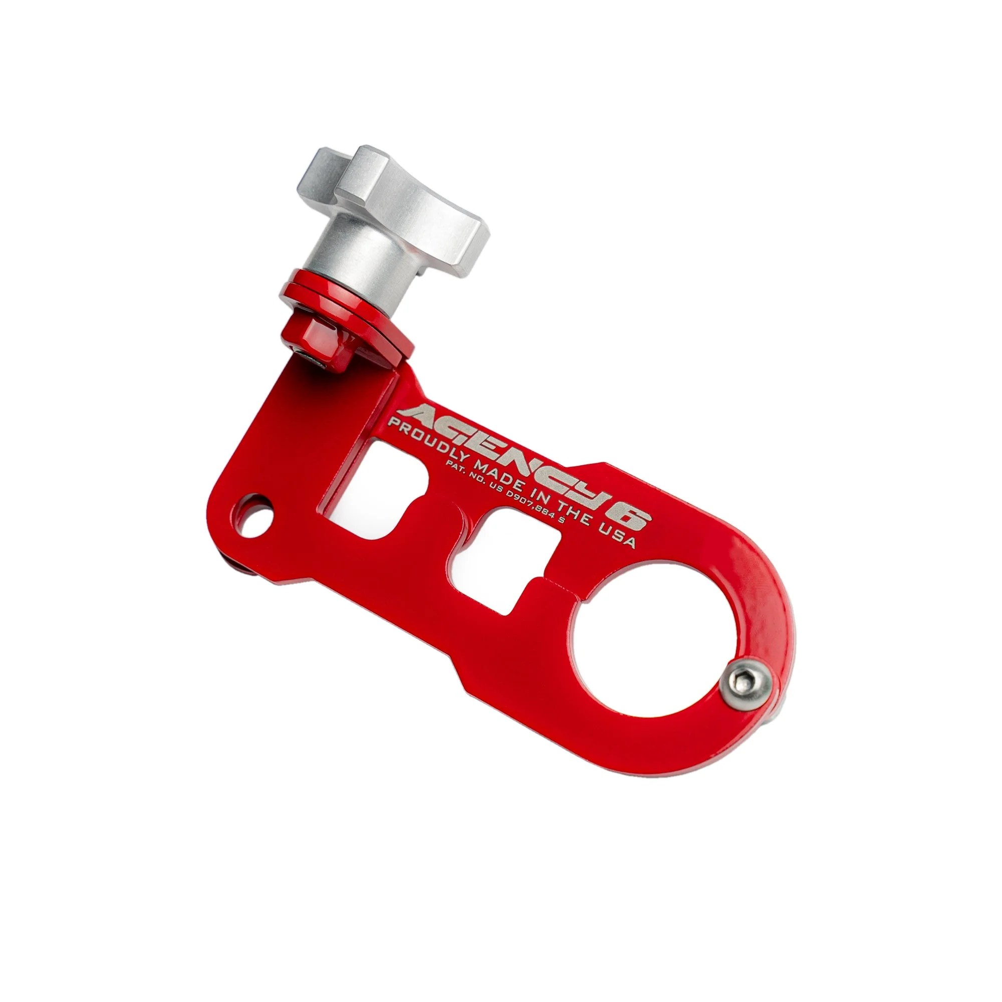 Jack Handle Keeper for HiLift Jacks (Red) CAtuned OffRoad