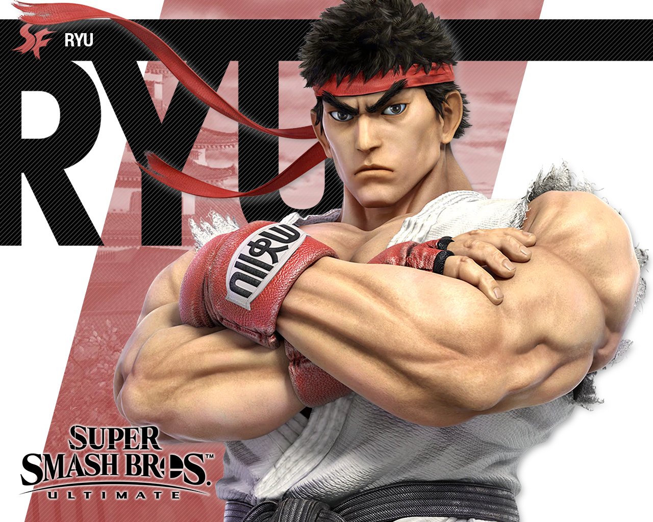 Super Smash Bros Ultimate Ryu Wallpapers Cat with Monocle