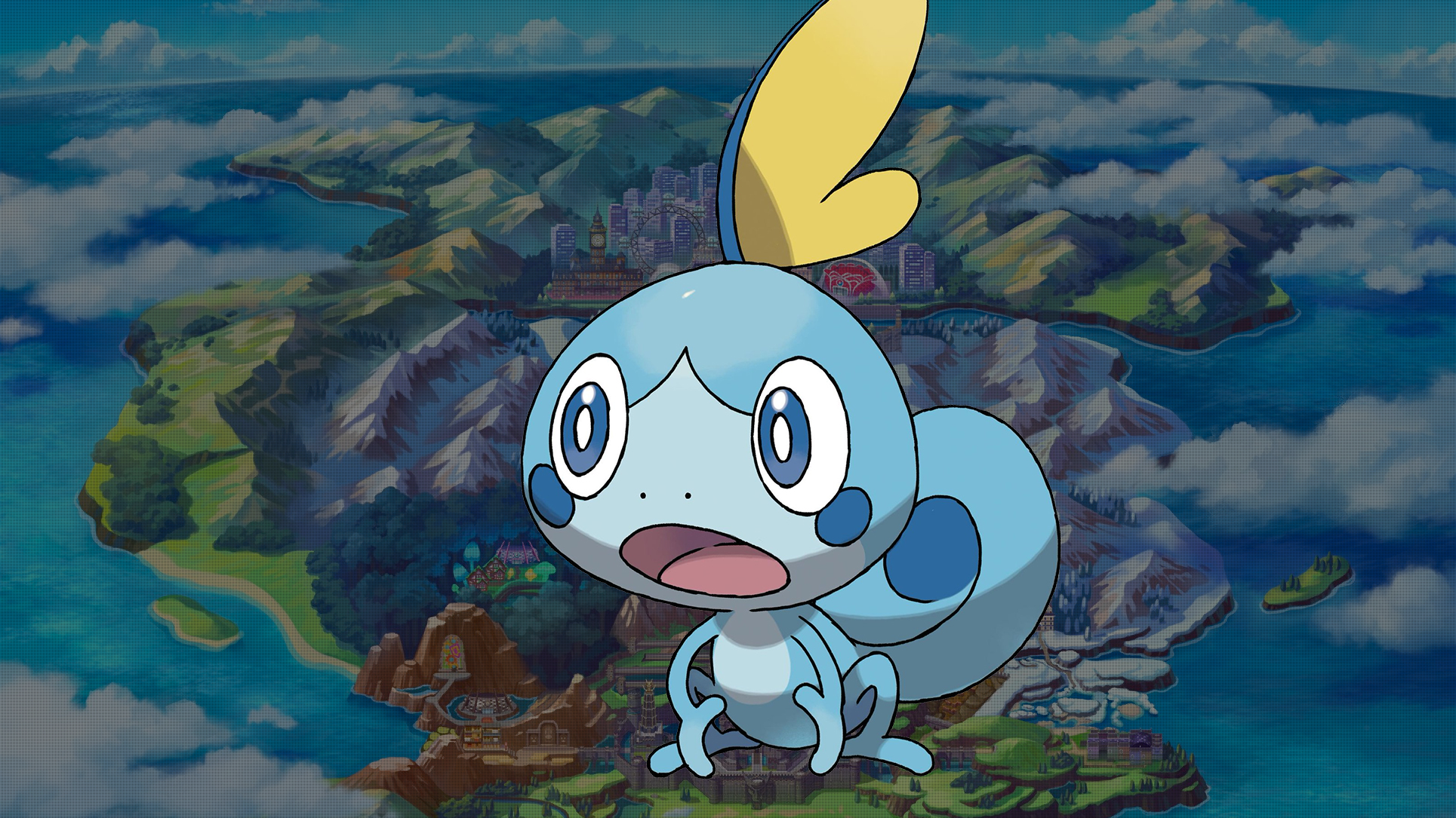 Pokemon Sword and Shield Sobble Wallpapers Cat with Monocle