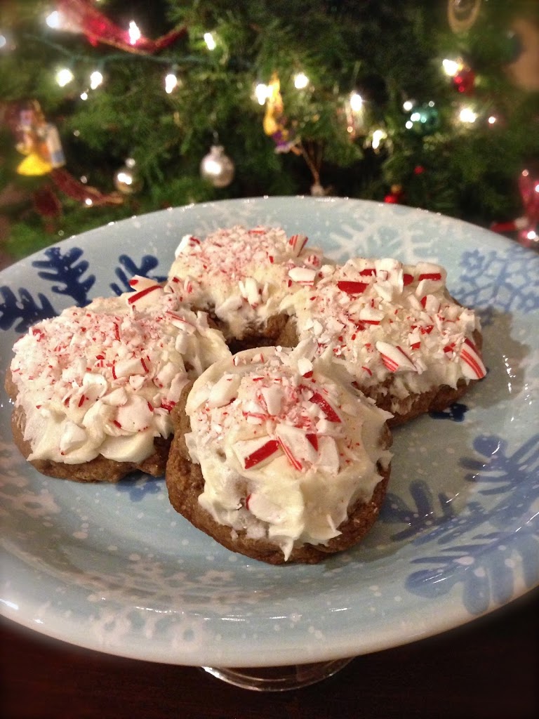 Peppermint Brownie Cookies Catz in the Kitchen