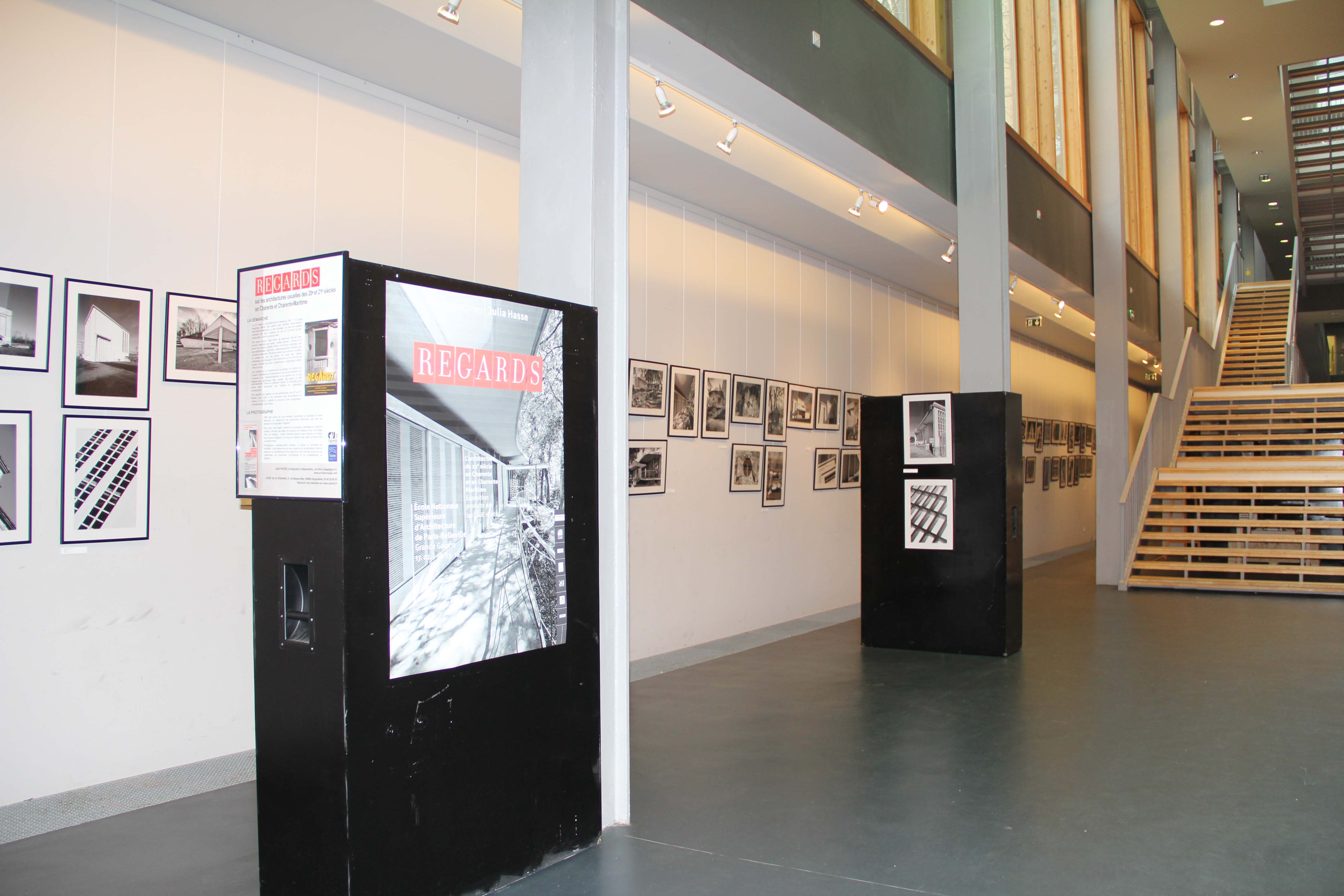 EXPOSITION REGARDS à l’École d’Architecture de ParisBelleville CAUE 17