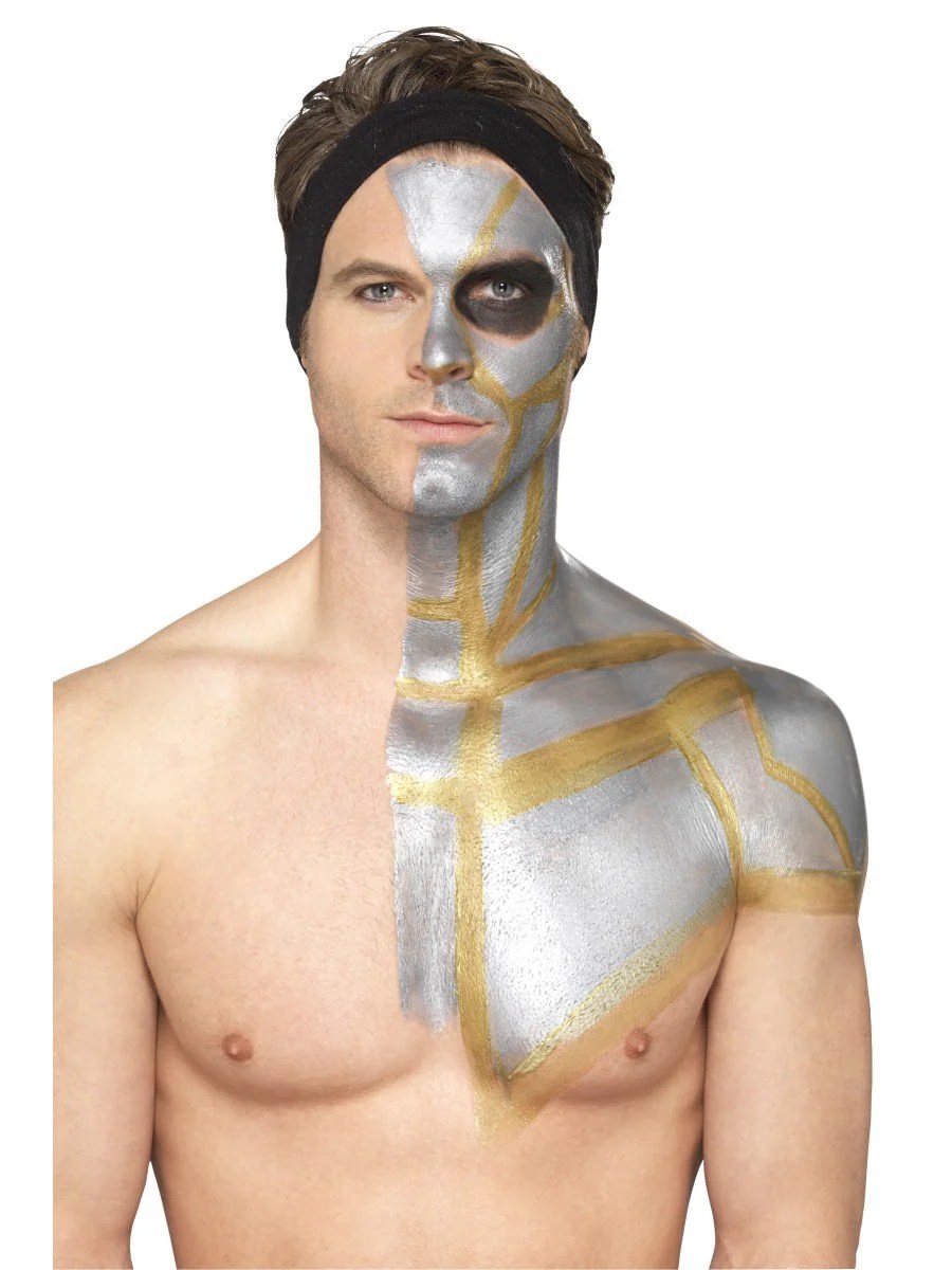 Metallic Liquid Latex Face and Body Paint Kit Caufield's Novelty