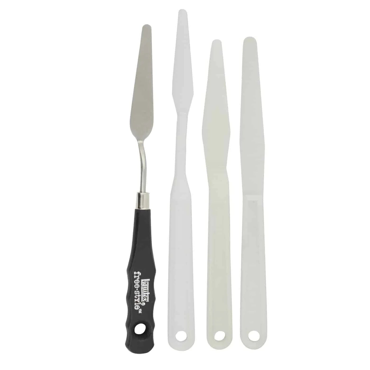 Detailed Metal and Plastic Spatulas for Detail Work PipeKnife
