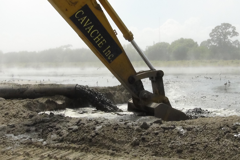 Dredging Project Indian River, Florida Cavche, Inc. Dredging services, Florida