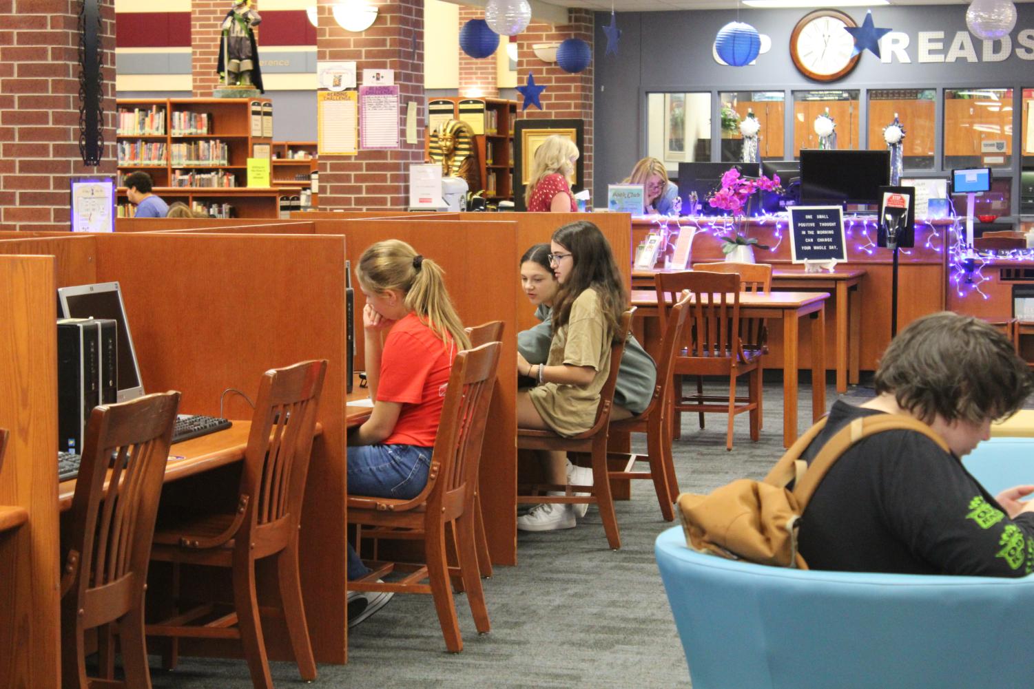 The Library’s Hopping Cavalier Post