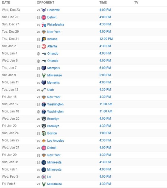Cleveland Cavaliers Schedule for 2020-21 Season | Cavaliers Nation