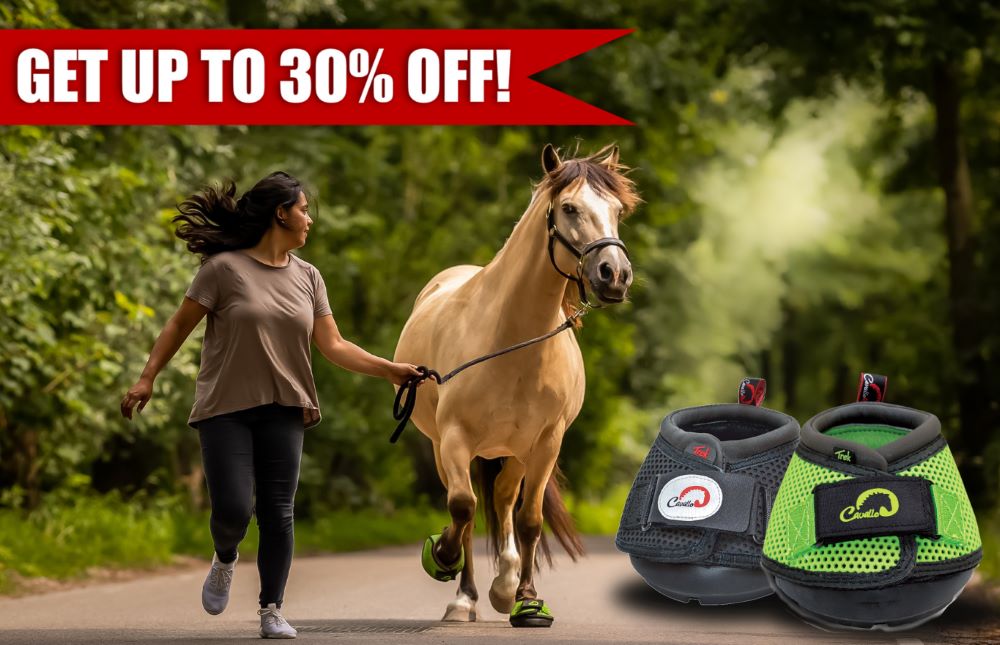 GetCavalloTrekPromoCodeNow Horse Boots, Hoof Boots, Saddle Pads