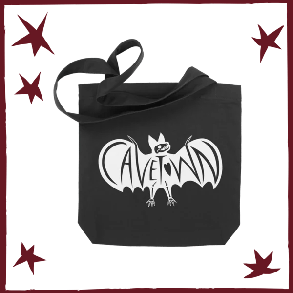 Bat Logo Tote Bag Cavetown