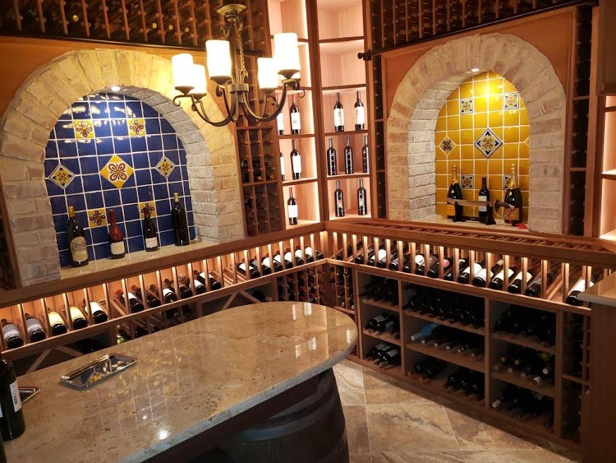 Custom Wine Cellar Portfolio Tampa & Pinellas County FL Cave a' Vin
