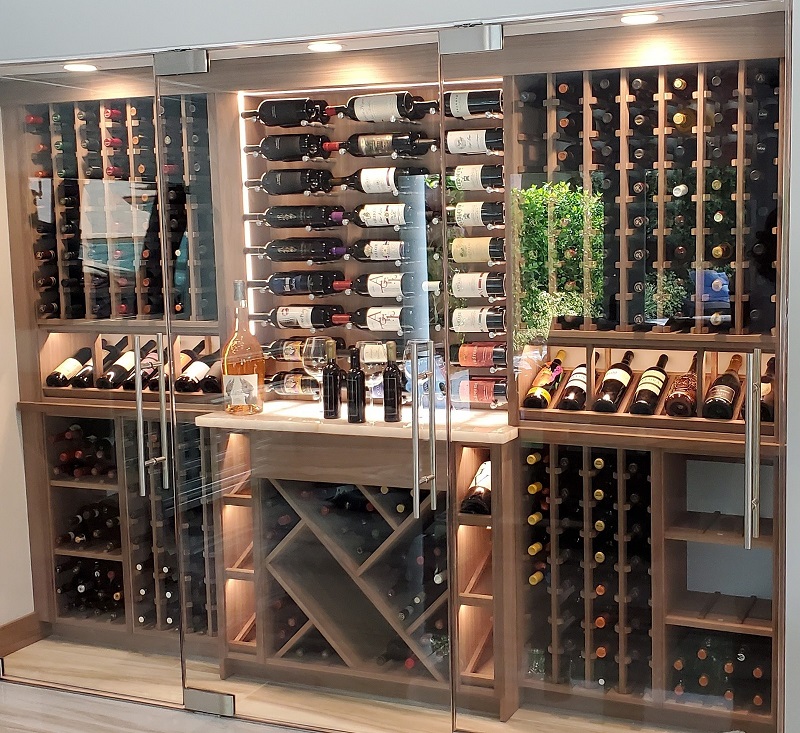 Custom Wine Cellar Portfolio Tampa & Pinellas County FL Cave a' Vin