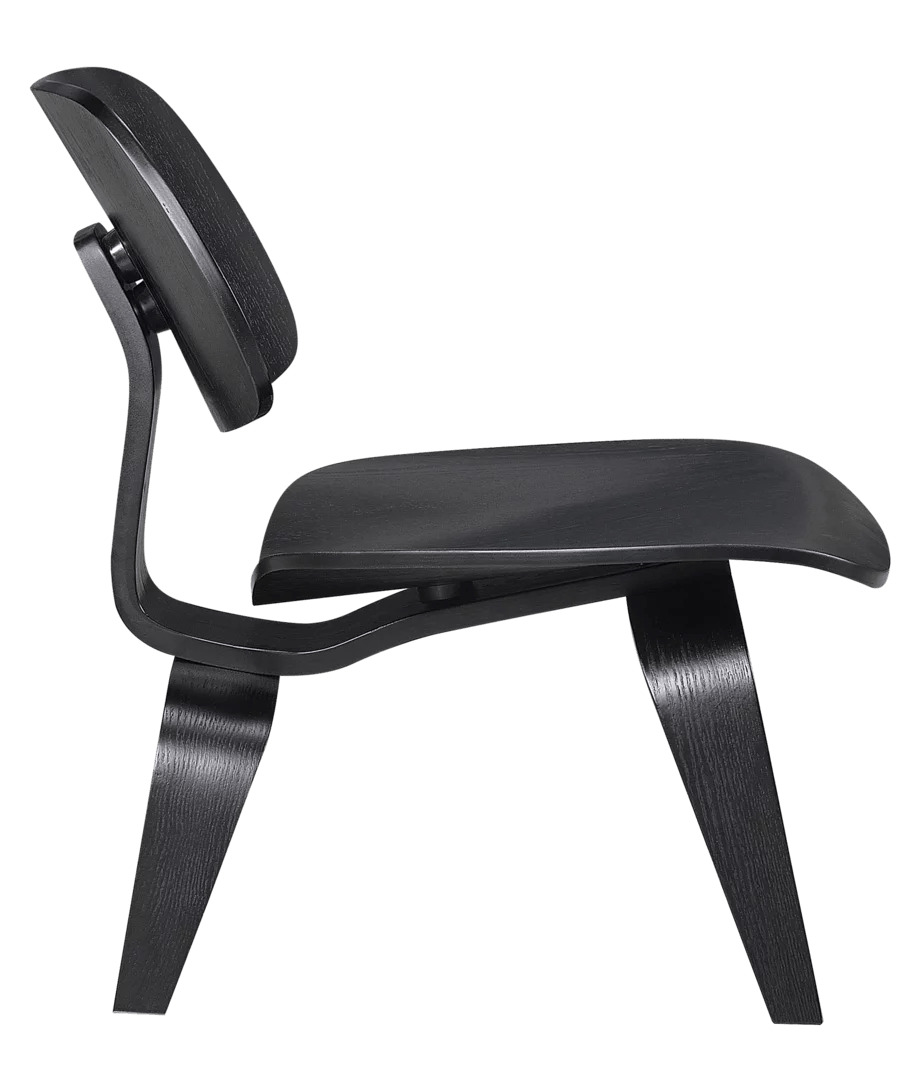 Eames LCW Lounge Chair Full Black Edition Cavel Design