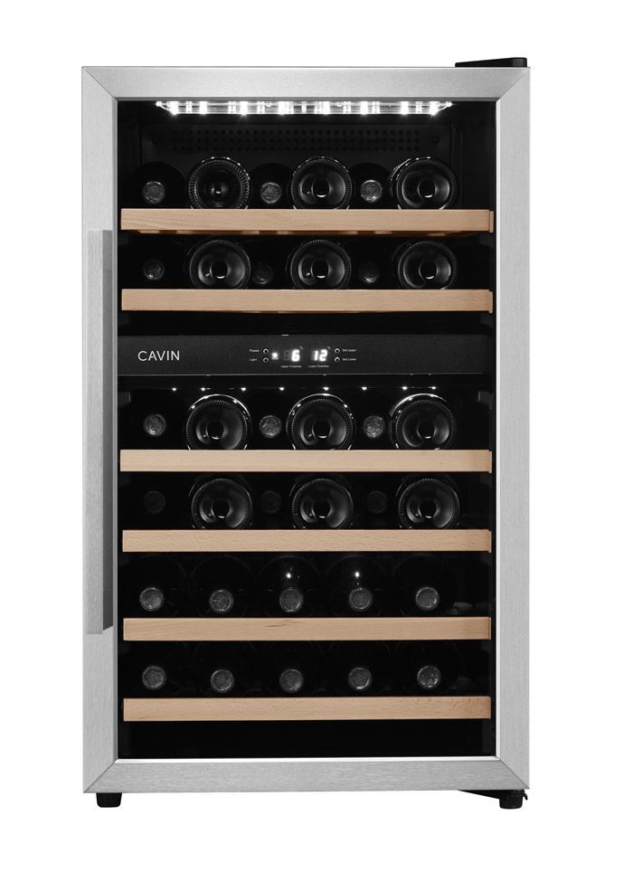 CAVIN Freestanding wine cooler Polar Collection 31 Cavinwine