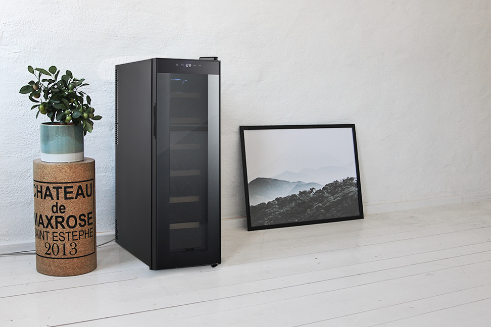 Cavin Freestanding wine cooler Northern Collection 14 Black Cavinwine