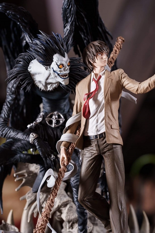 LIGHT AND RYUK Diorama 1/6 Statue Death Note Oniri Créations Cawette Jones