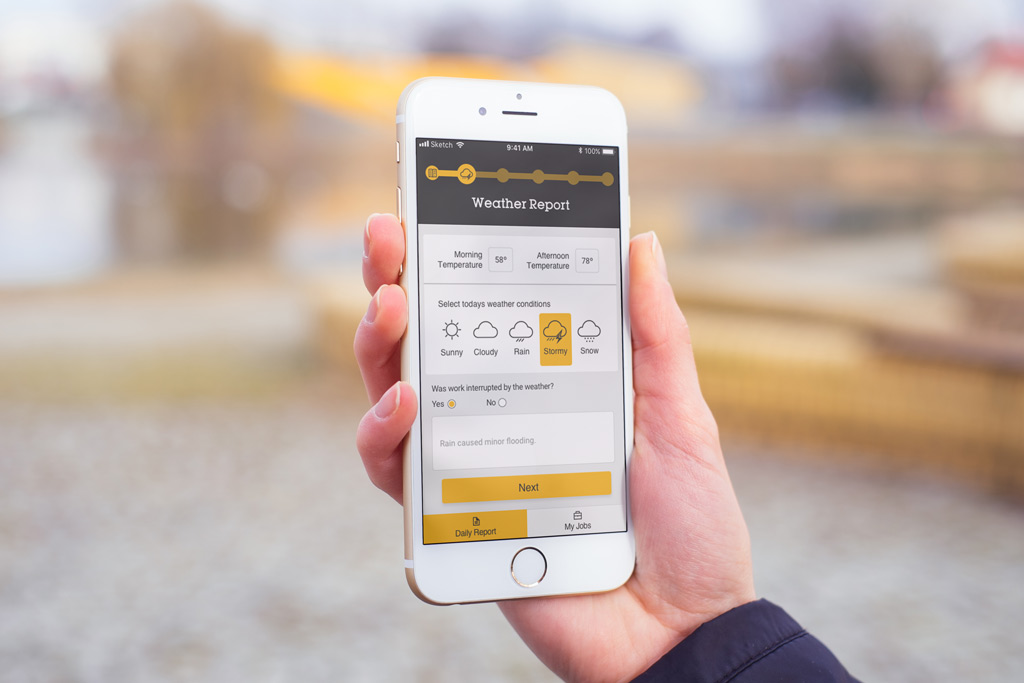 Construction App Design With A Bang!