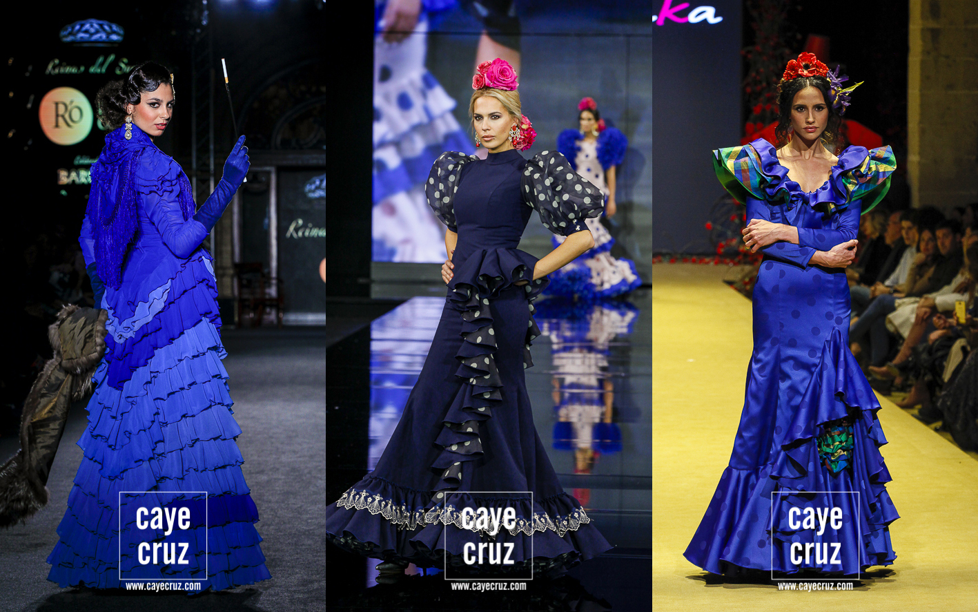 Tendencias Flamencas 2020 Azul clásico casi Flamenco CayeCruz