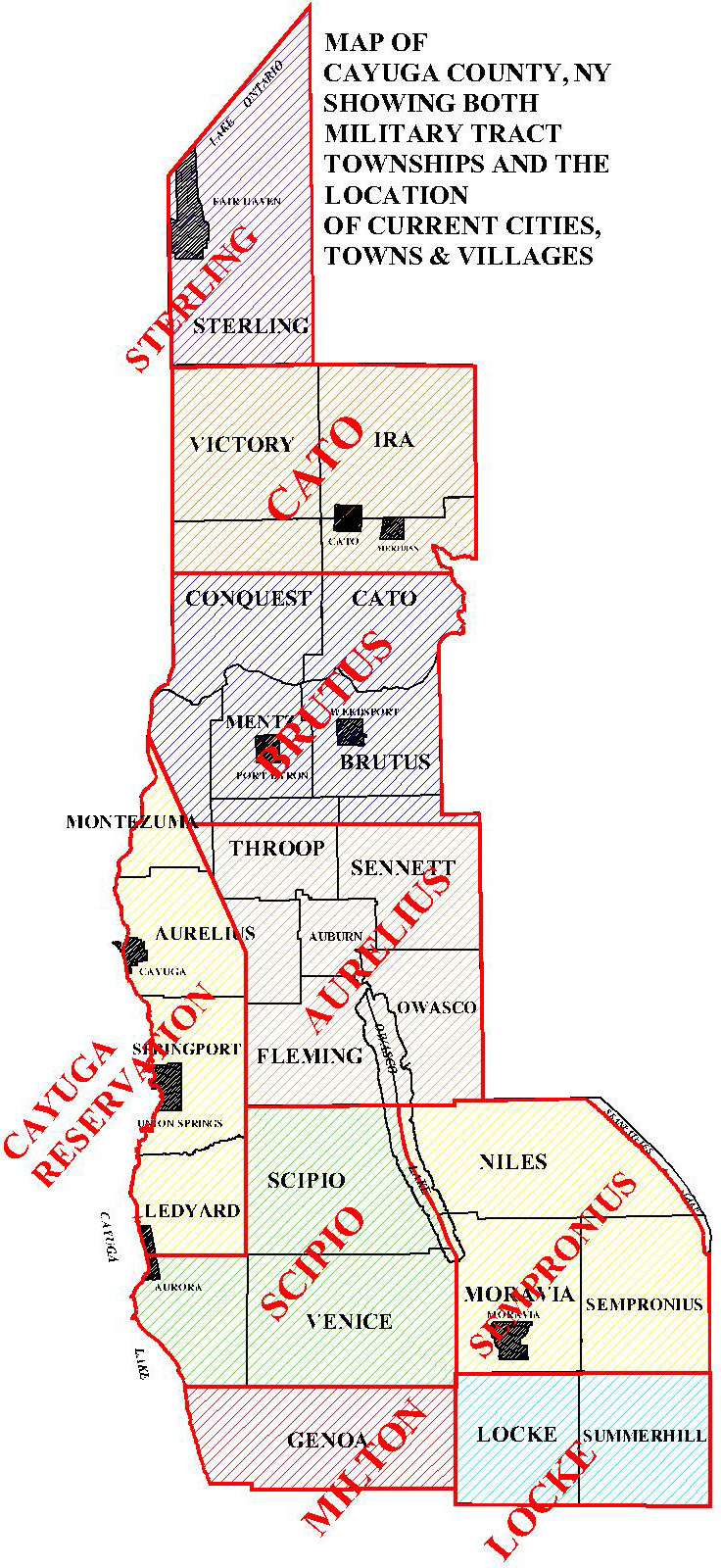 Cayuga County NYGen Project Map Page