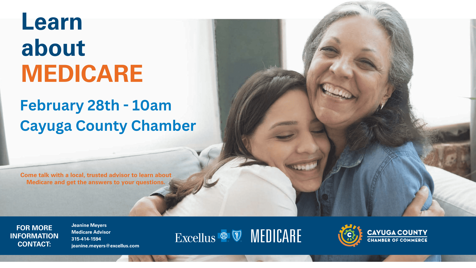 Educational Seminar Your Medicare Questions Answered with Excellus