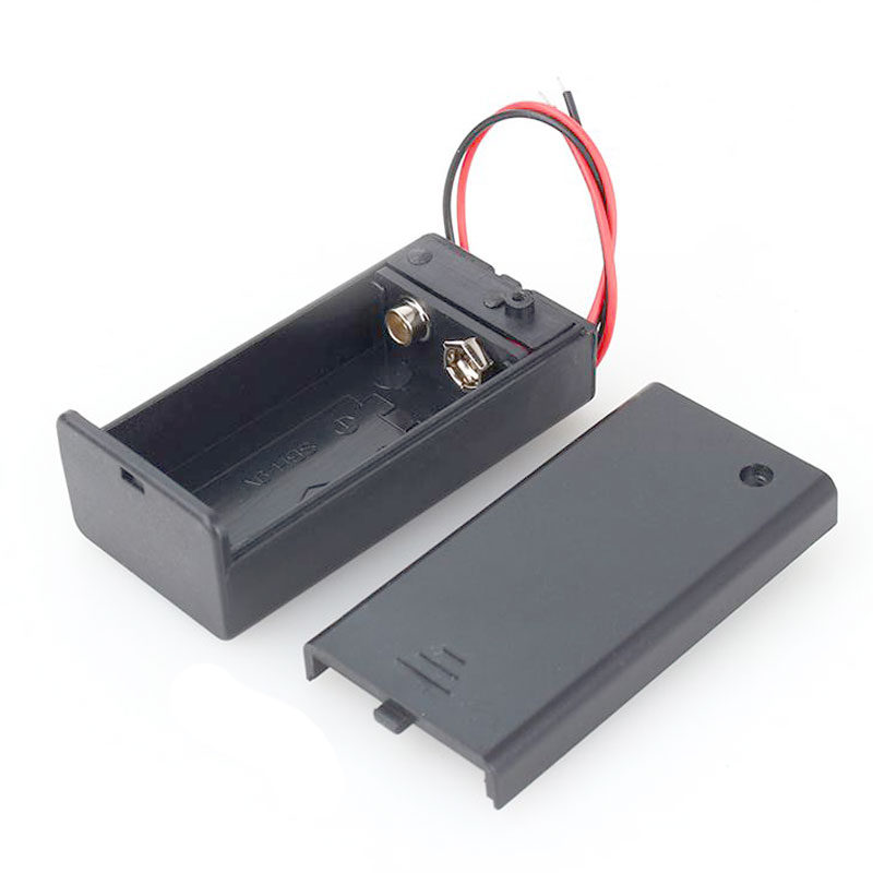 9V Battery holder with cover and On/Off switch C.B.Electronics
