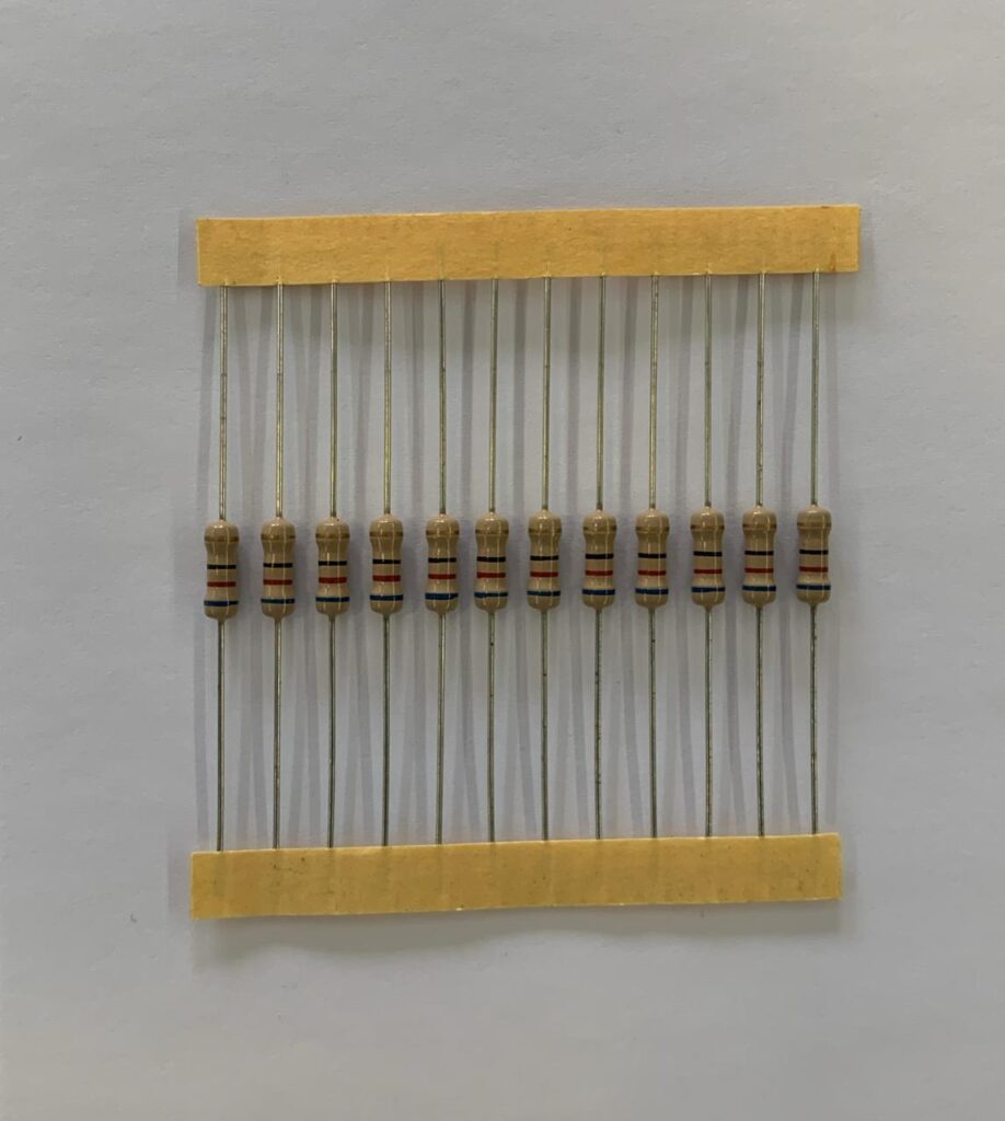 62E 0.5W 62 Ohm Resistor 1/2W C.B.Electronics