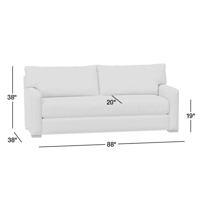 Axis Classic Bench Sofa + Reviews Crate & Barrel Canada