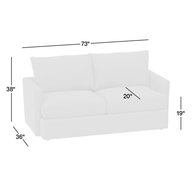 Lounge Classic Apartment Sofa + Reviews Crate & Barrel Canada