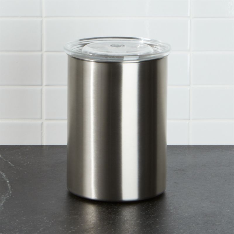 Airscape Coffee Canister + Reviews Crate & Barrel