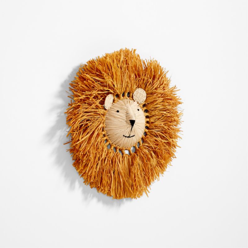 All Across Africa Lion Head Wall Decor + Reviews Crate & Kids