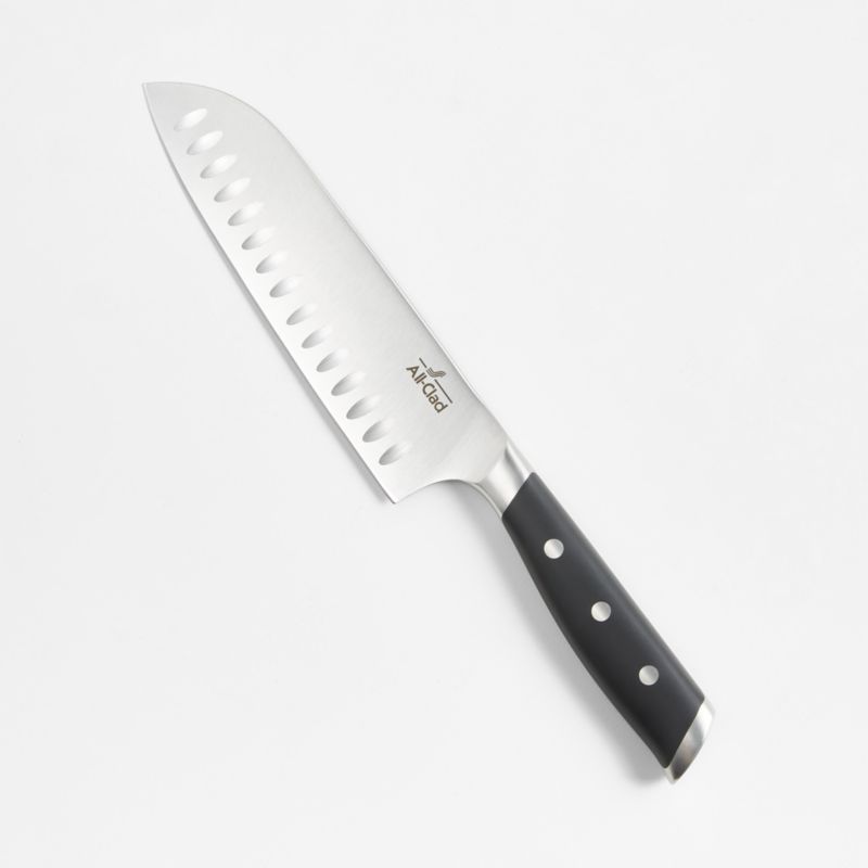 AllClad 7" Santoku Knife + Reviews Crate & Barrel Canada