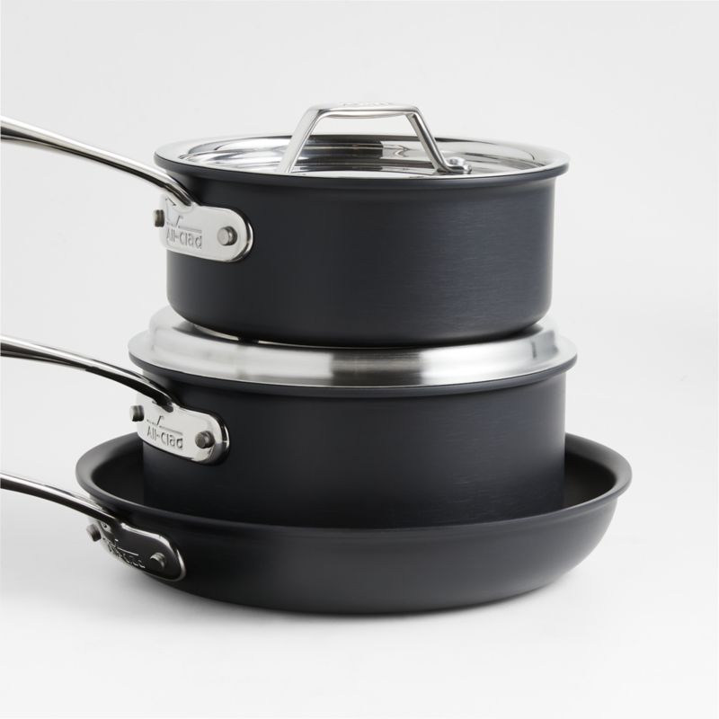 AllClad HA1 Curated HardAnodized NonStick 10Piece Cookware Set