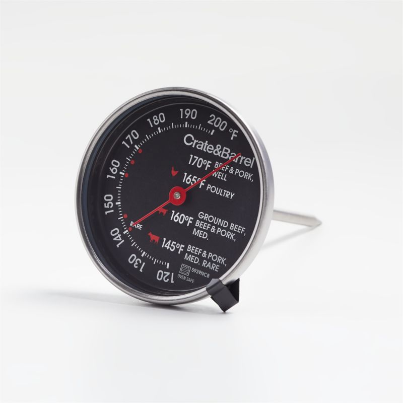 Analog LeaveIn Meat Thermometer + Reviews Crate & Barrel