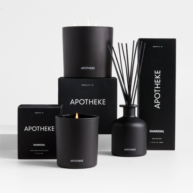 Apotheke CharcoalScented Candles and Diffusers Crate & Barrel Canada