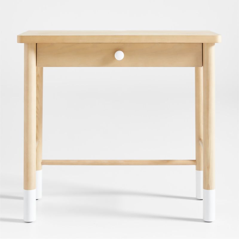 Aksel Kids Wood Desk with Drawer + Reviews Crate & Kids
