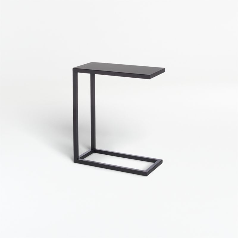 Avenue Black C Table Crate & Barrel