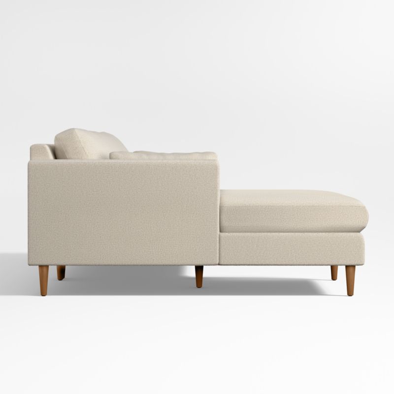 Avondale 2Piece Chaise Sectional Sofa Crate & Barrel Canada