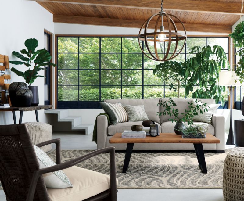 Artificial/Faux 7' Fiddle Leaf Fig Tree + Reviews Crate & Barrel