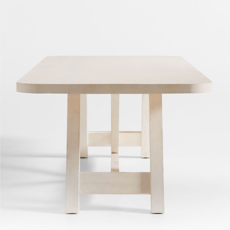 Aya 94" Whitewash Wood Dining Table by Leanne Ford + Reviews Crate
