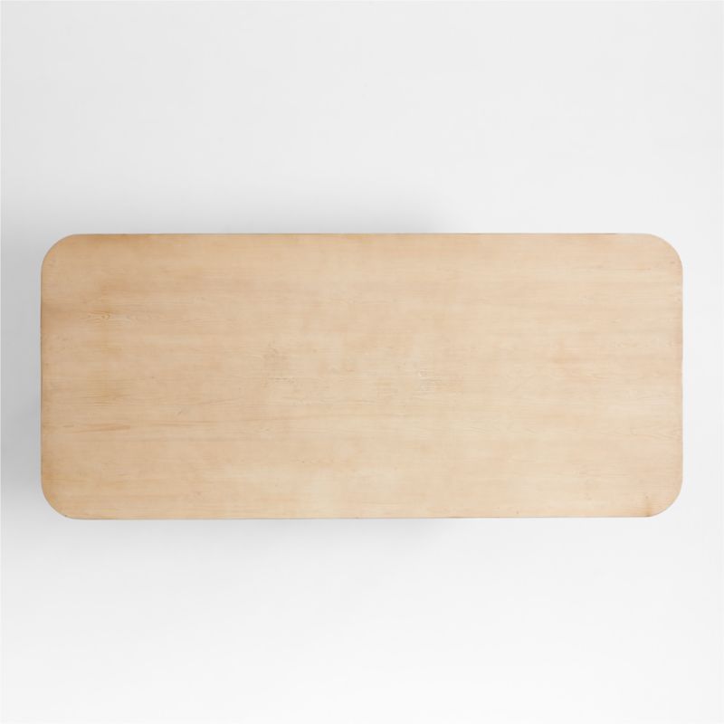 Aya 94" Natural Wood Farmhouse Dining Table by Leanne Ford + Reviews