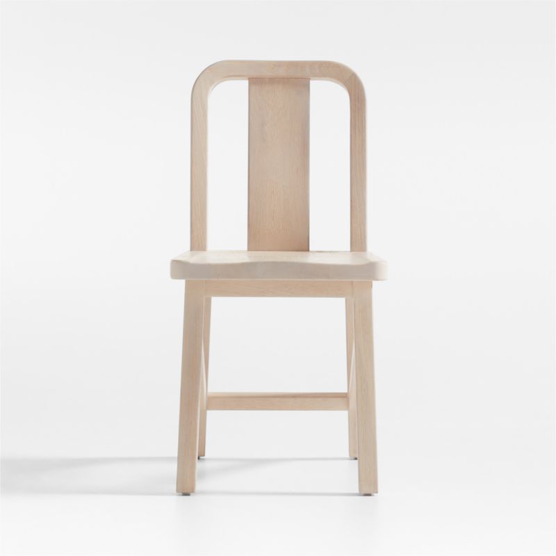 Aya Natural Wood Dining Side Chair by Leanne Ford Crate & Barrel Canada