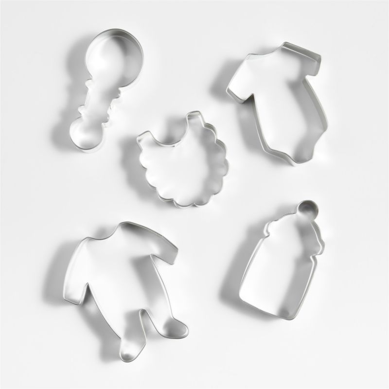 Baby Shower Cookie Cutters, Set of 5 Crate & Barrel