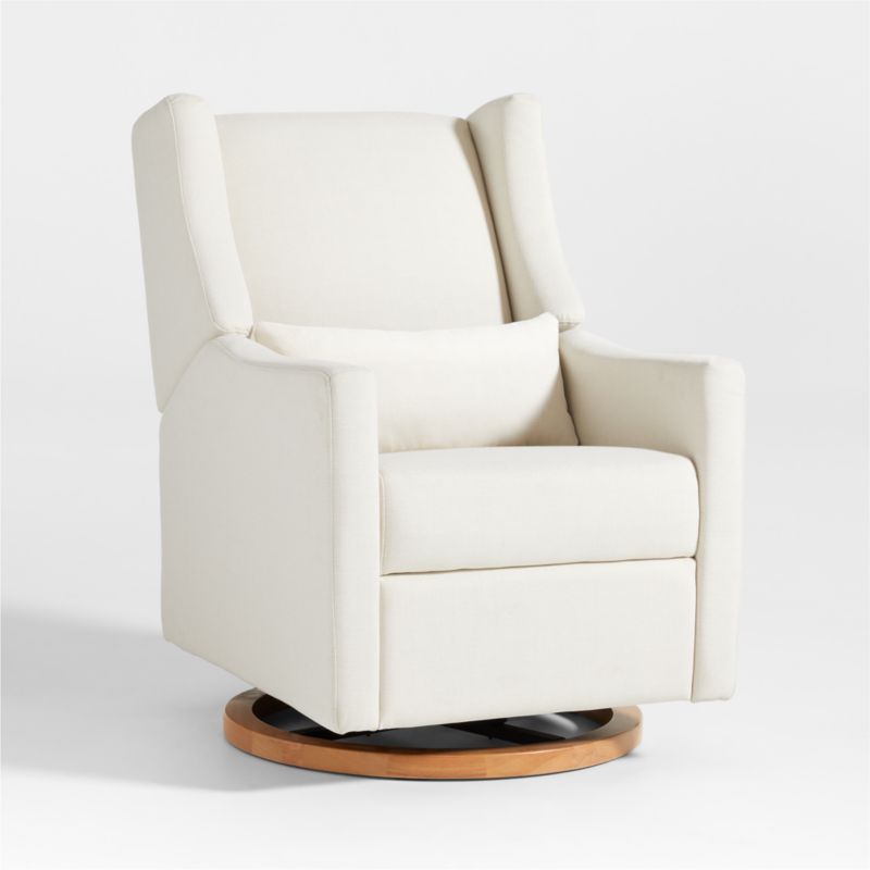 Babyletto Kiwi Nursery Glider Recliner Chair w/ Electronic Control and USB Performance Cream