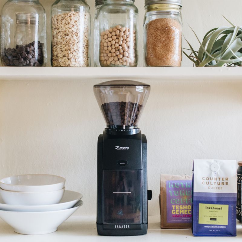Baratza Encore Black Coffee Grinder + Reviews Crate & Barrel Canada