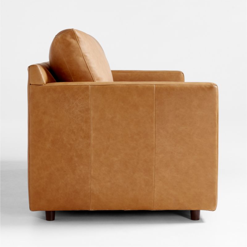 Barrett II Leather 2Seat Queen Sleeper Sofa + Reviews Crate & Barrel