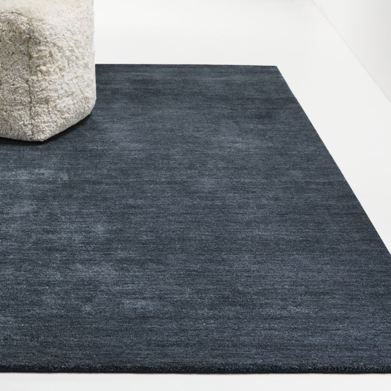 Baxter Indigo Wool Rug Crate & Barrel Canada