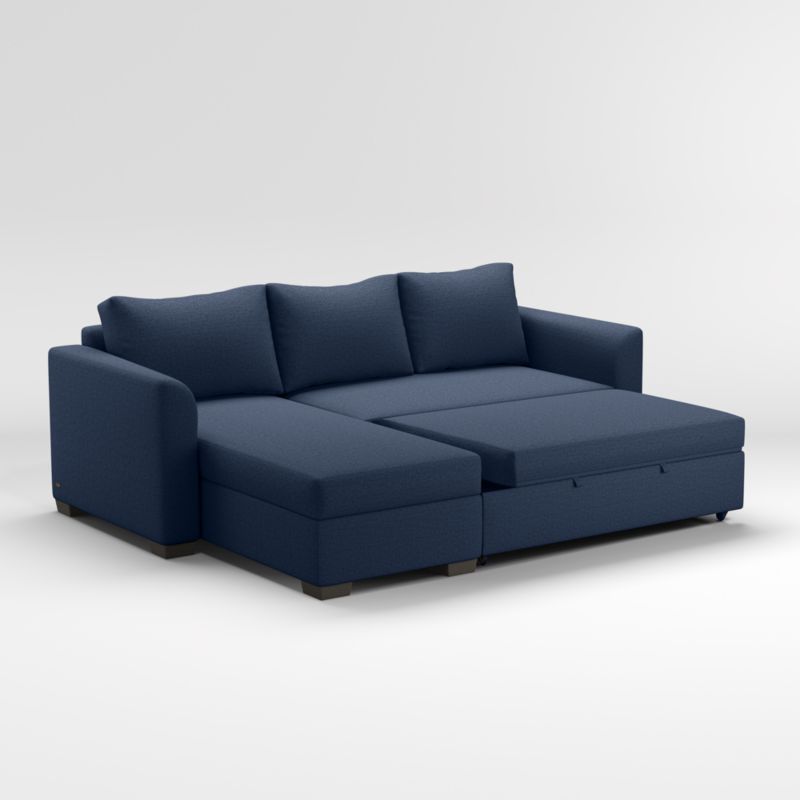 Bedford 2Piece Sleeper Sectional Sofa + Reviews Crate & Barrel