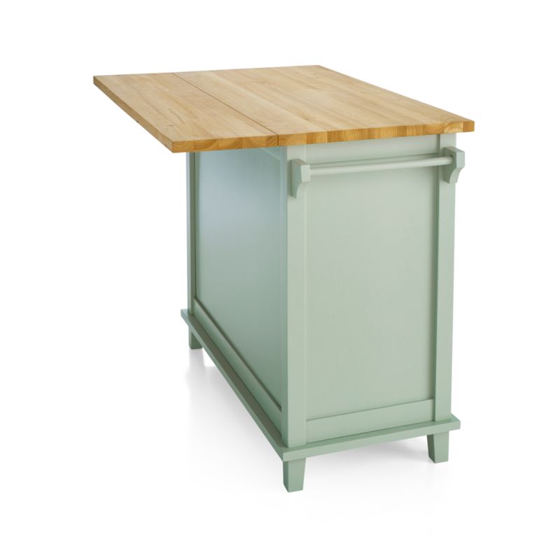 Belmont Mint Kitchen Island + Reviews Crate & Barrel Canada