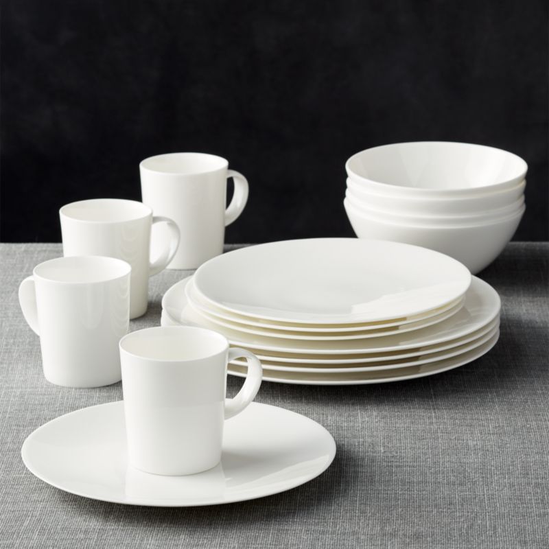 16Piece Dinnerware Set + Reviews Crate & Barrel